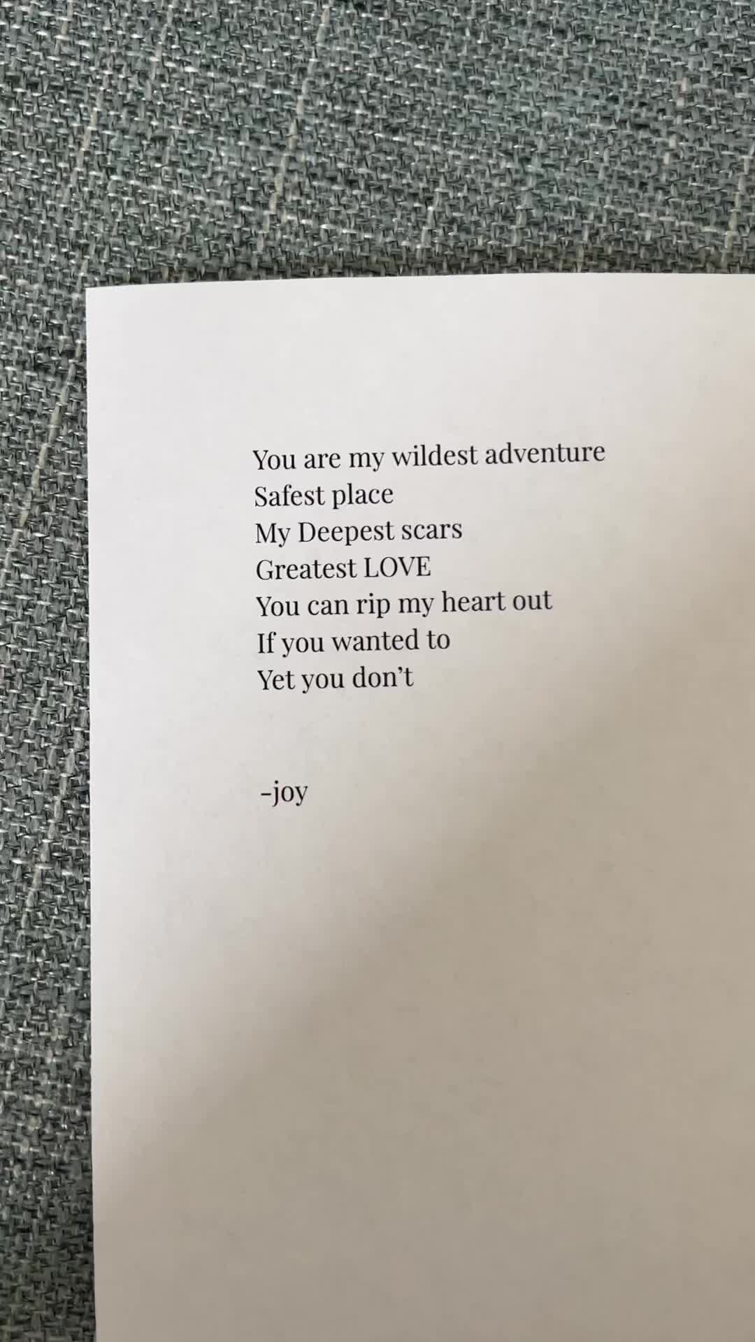 @Joyce Frank