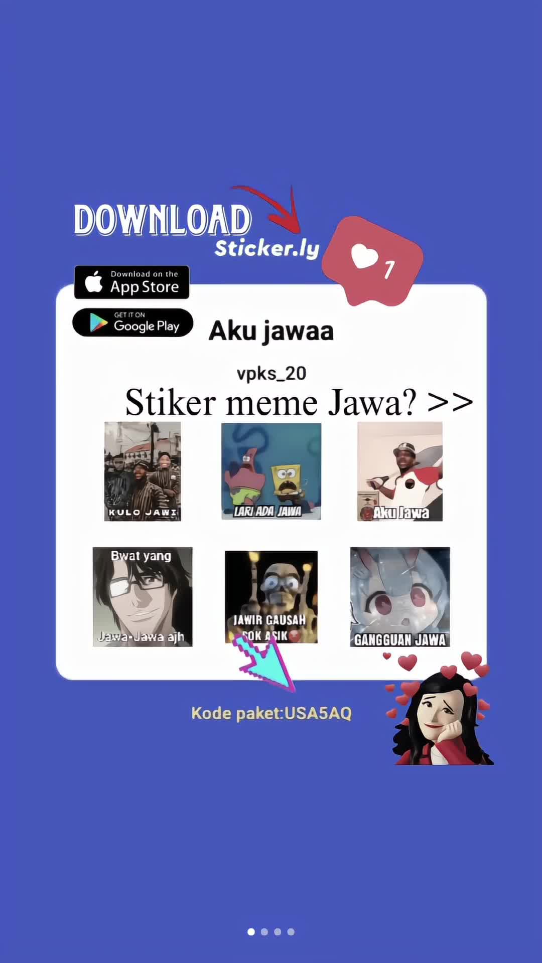 @Stickerly with U