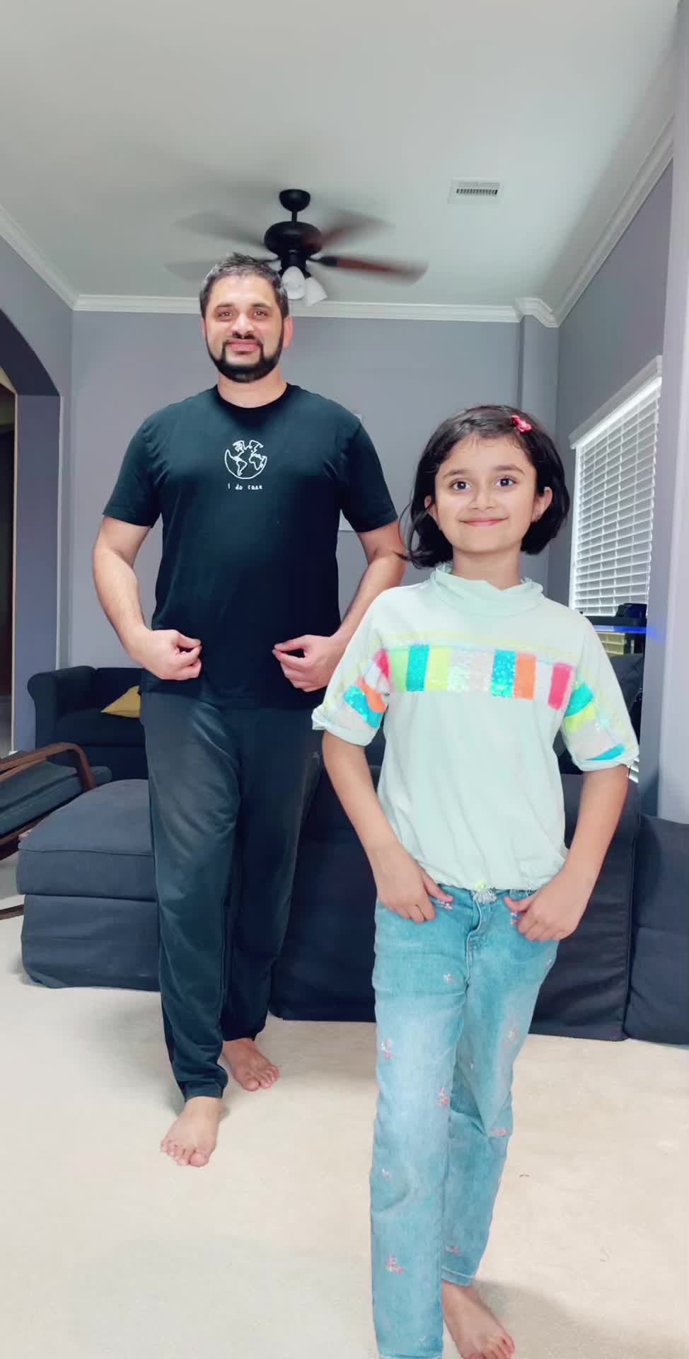 @Dad and Daughter