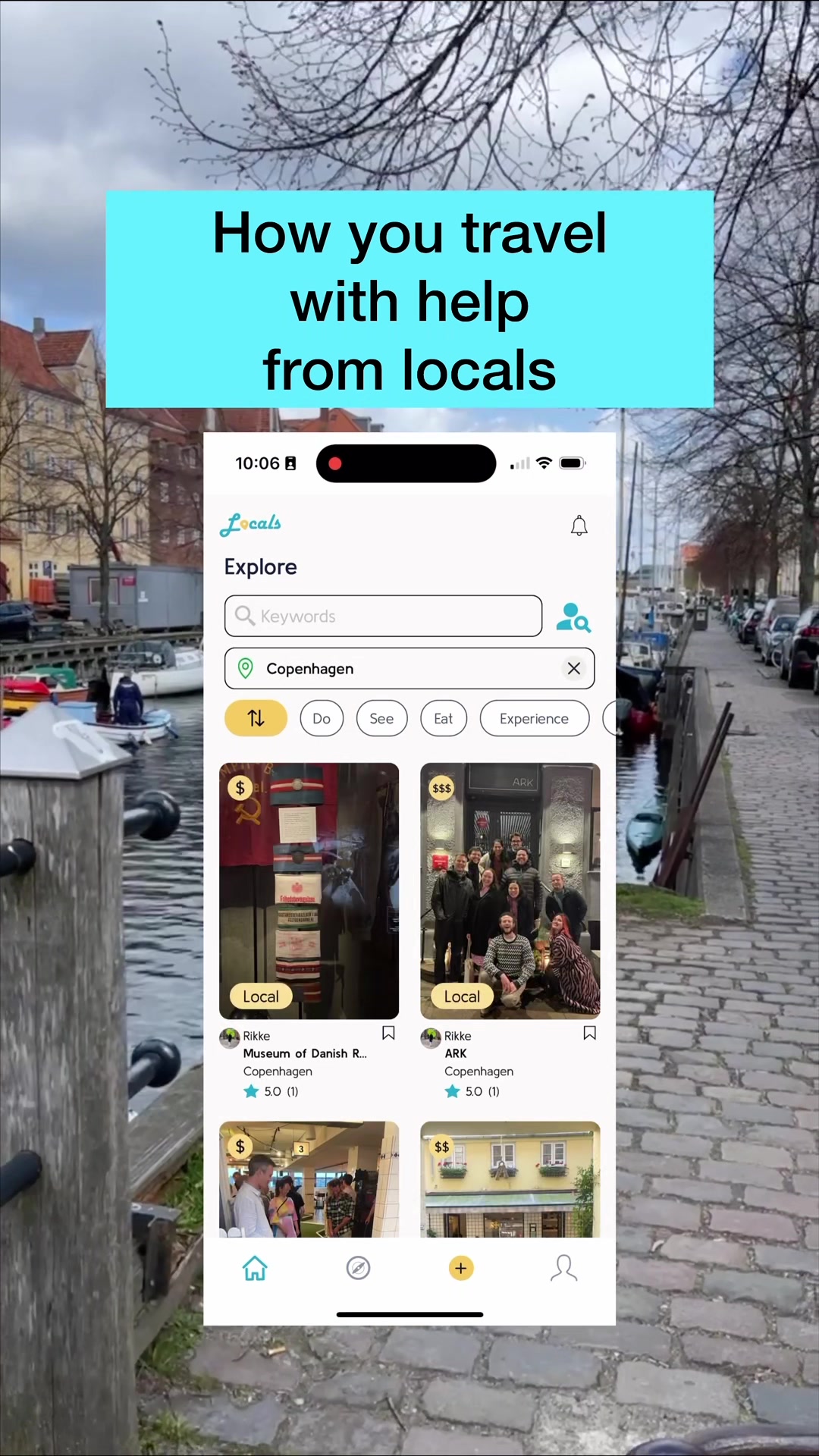 @Locals || Local Travel Rec App
