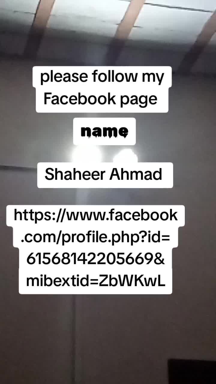 @Shaheer Ahmad
