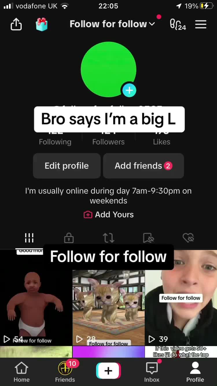 @Follow for follow