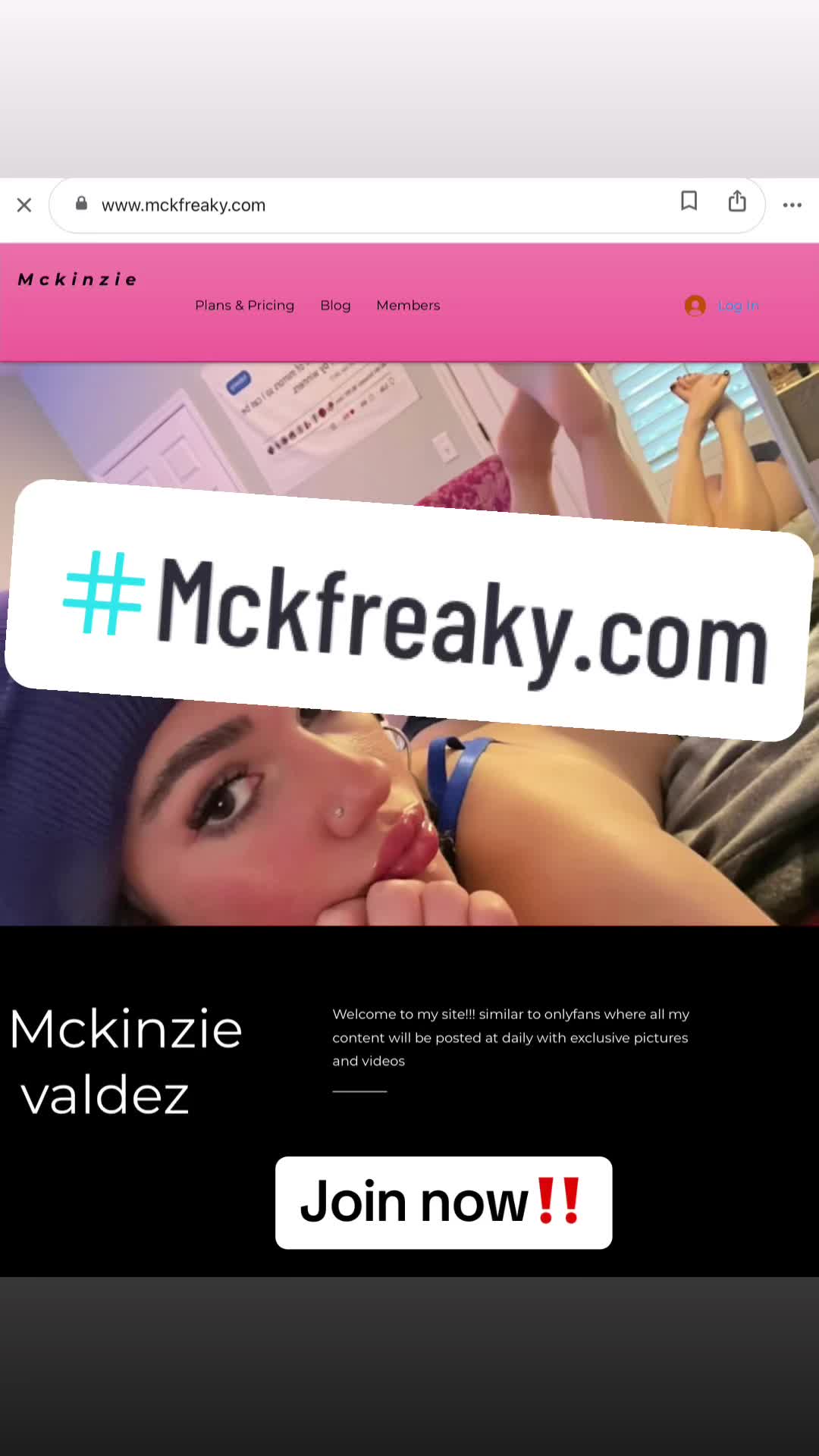 @Mckinzie