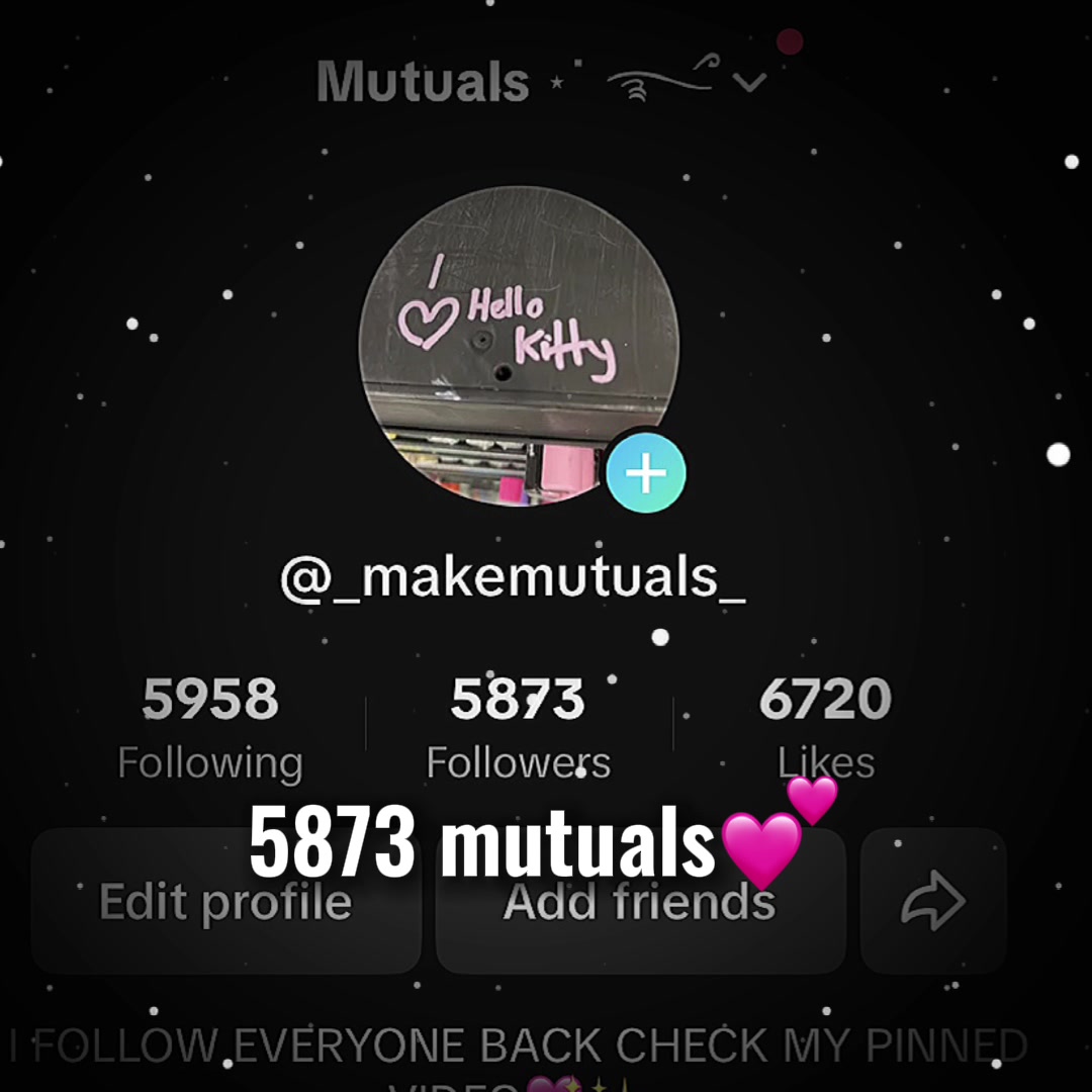 @Mutuals ⋆˙ ࿐ྀ