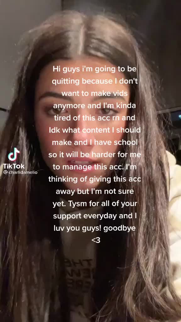 @- I quit