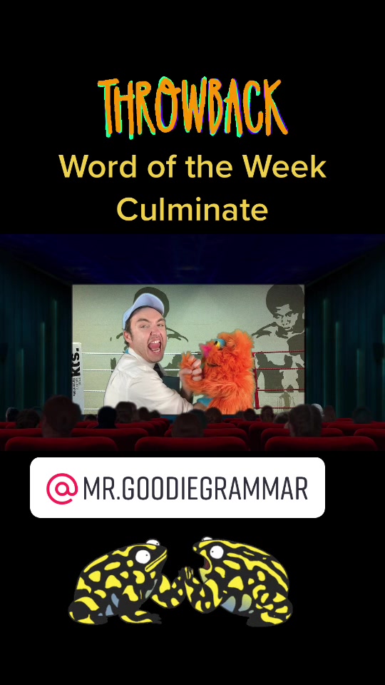 @Mr. Goodie Grammar