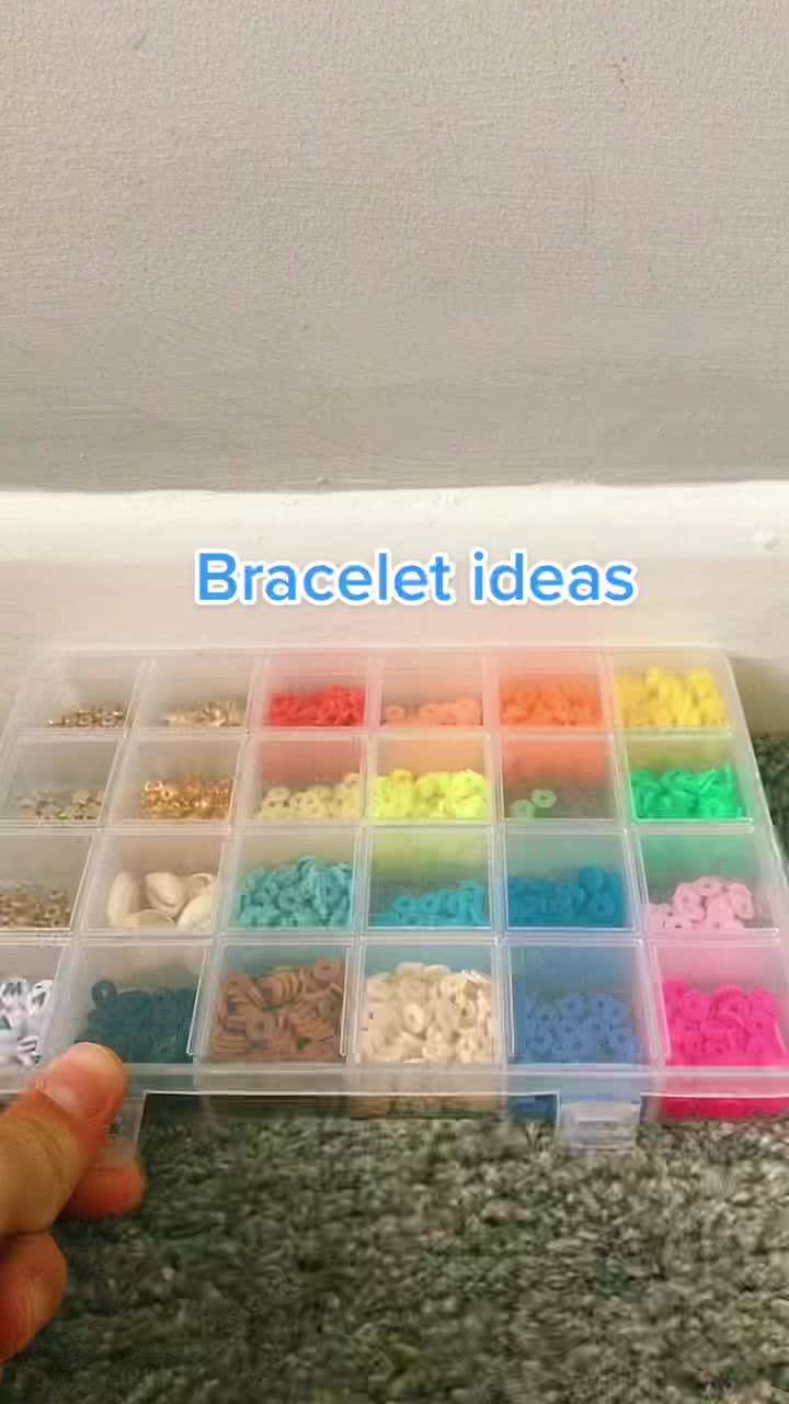 @Clay bead bracelets
