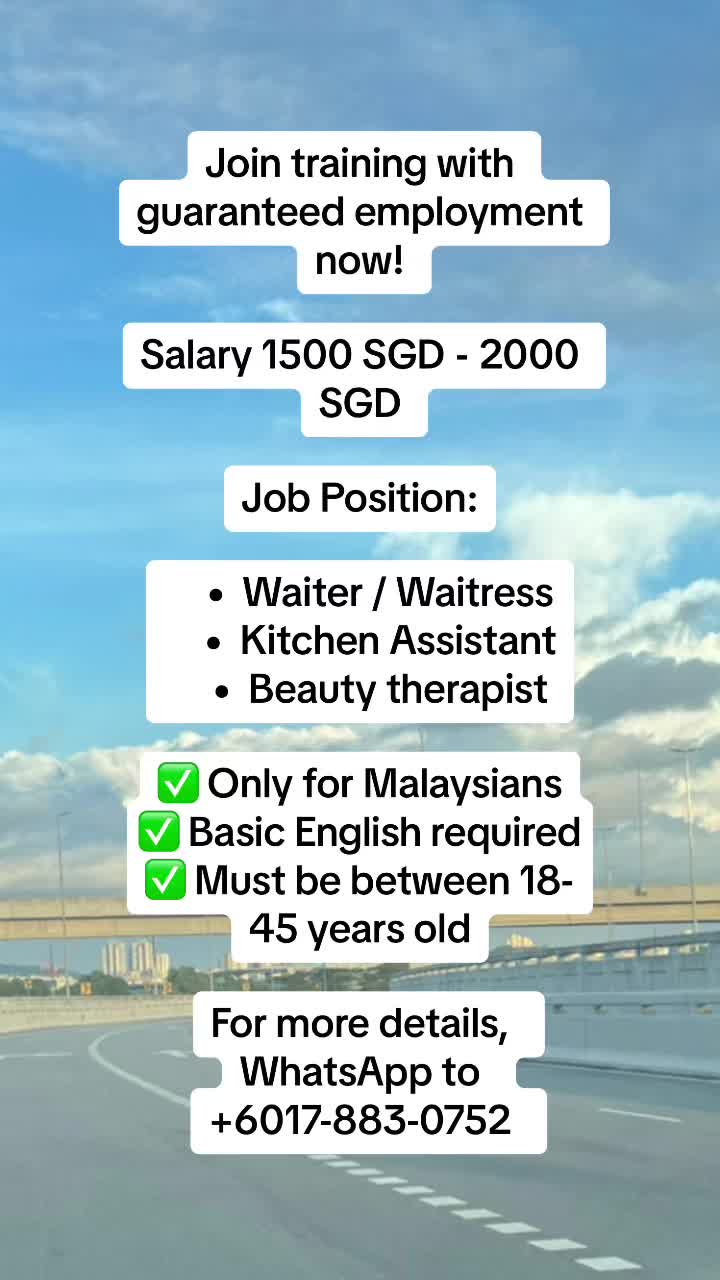 @Job opportunities in Singapore