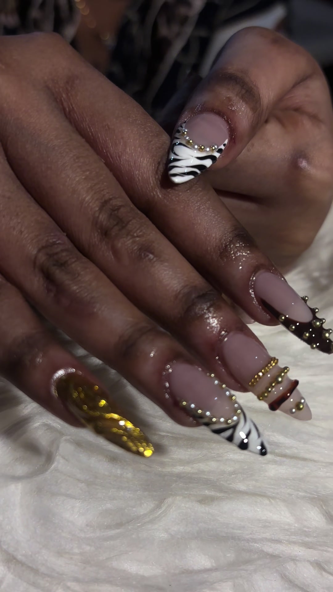 @Habee edine nails♥️💅🏿