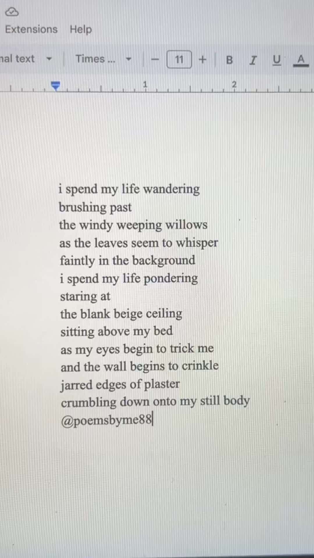 @poems
