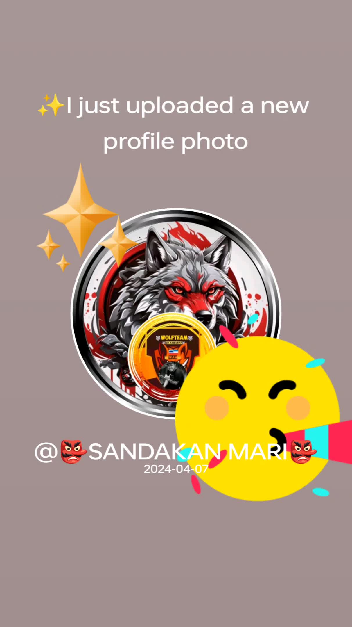 @👑SANDAKANMARI👑🐺 WOLFTEAM🐺
