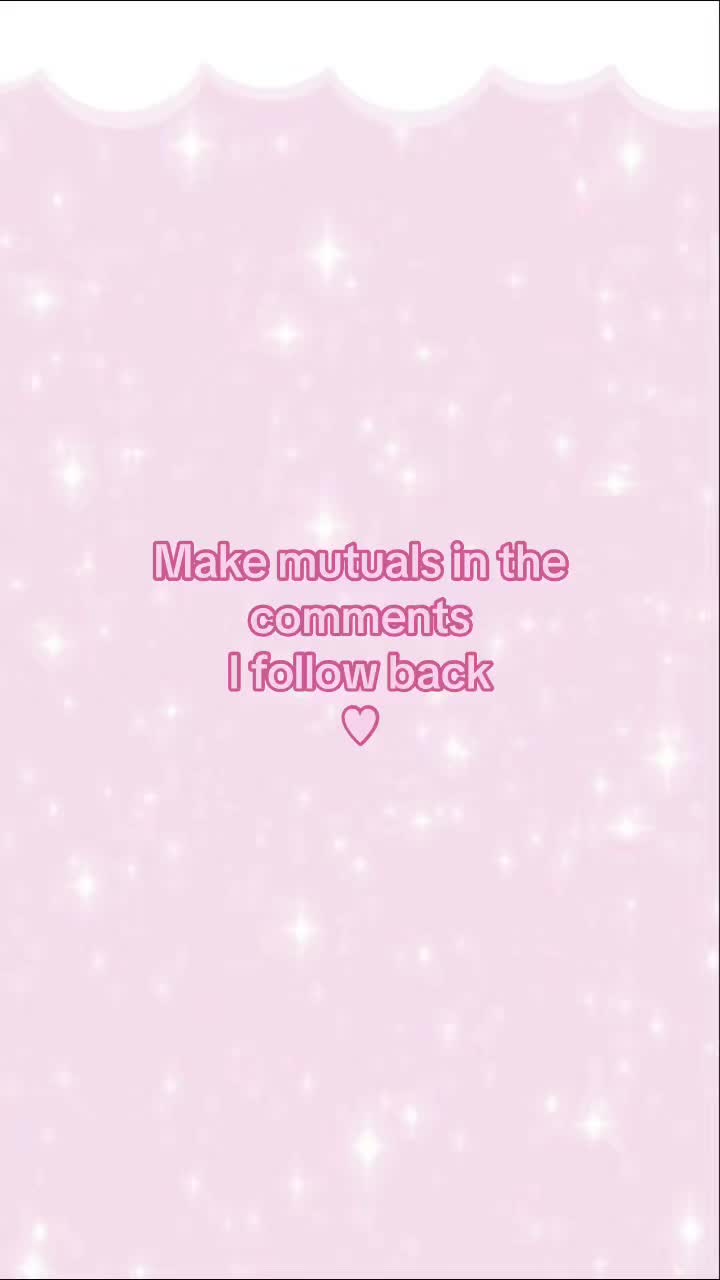 @Mutuals ⋆˙ ࿐ྀ