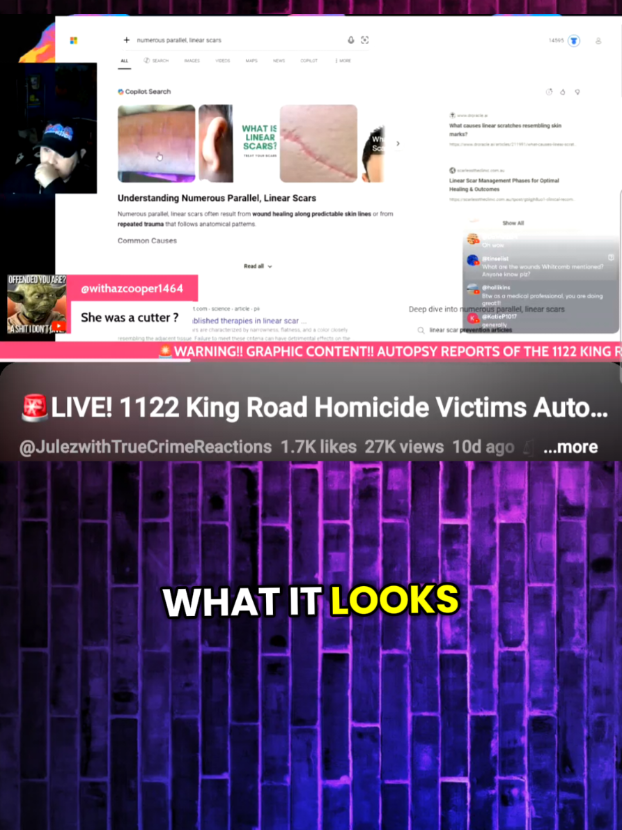 @Julez True Crime Reactions