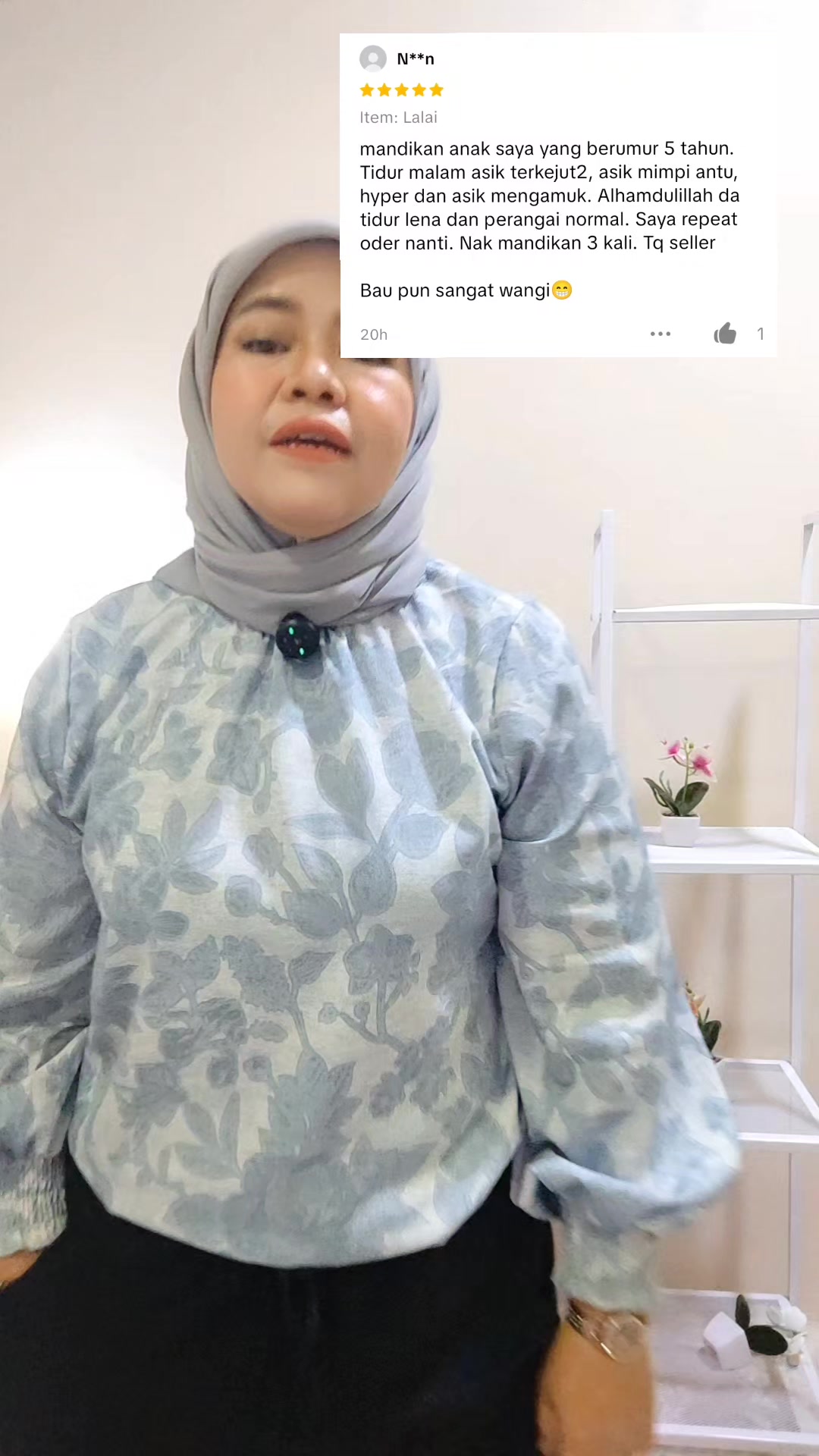 @Benang Sari Mandi Bunga