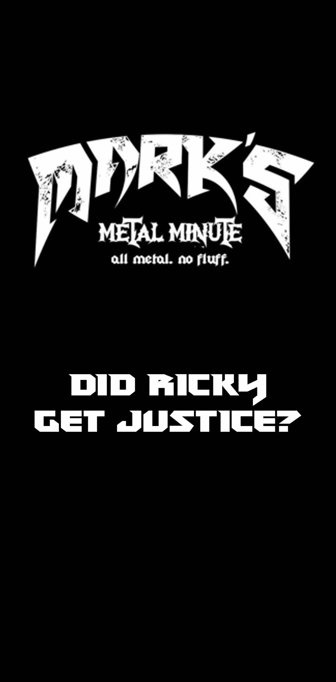 @Mark’s Metal Minute