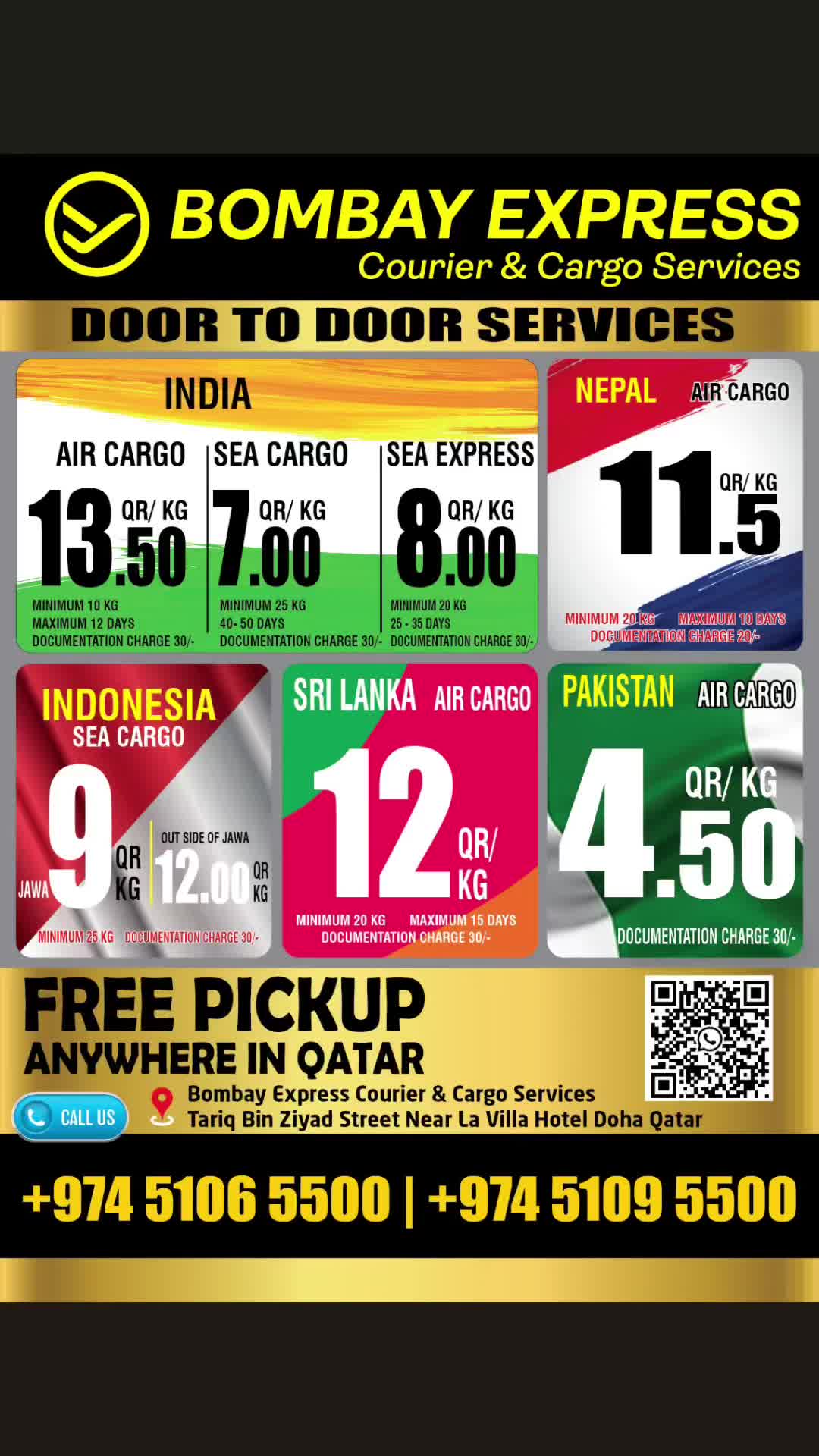 @bombay express courier & cargo