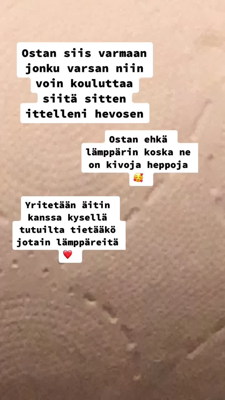@Saan hevosen😫🐴❤️❤️