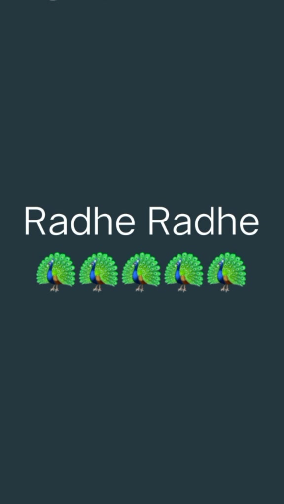 @Radhakrishna status