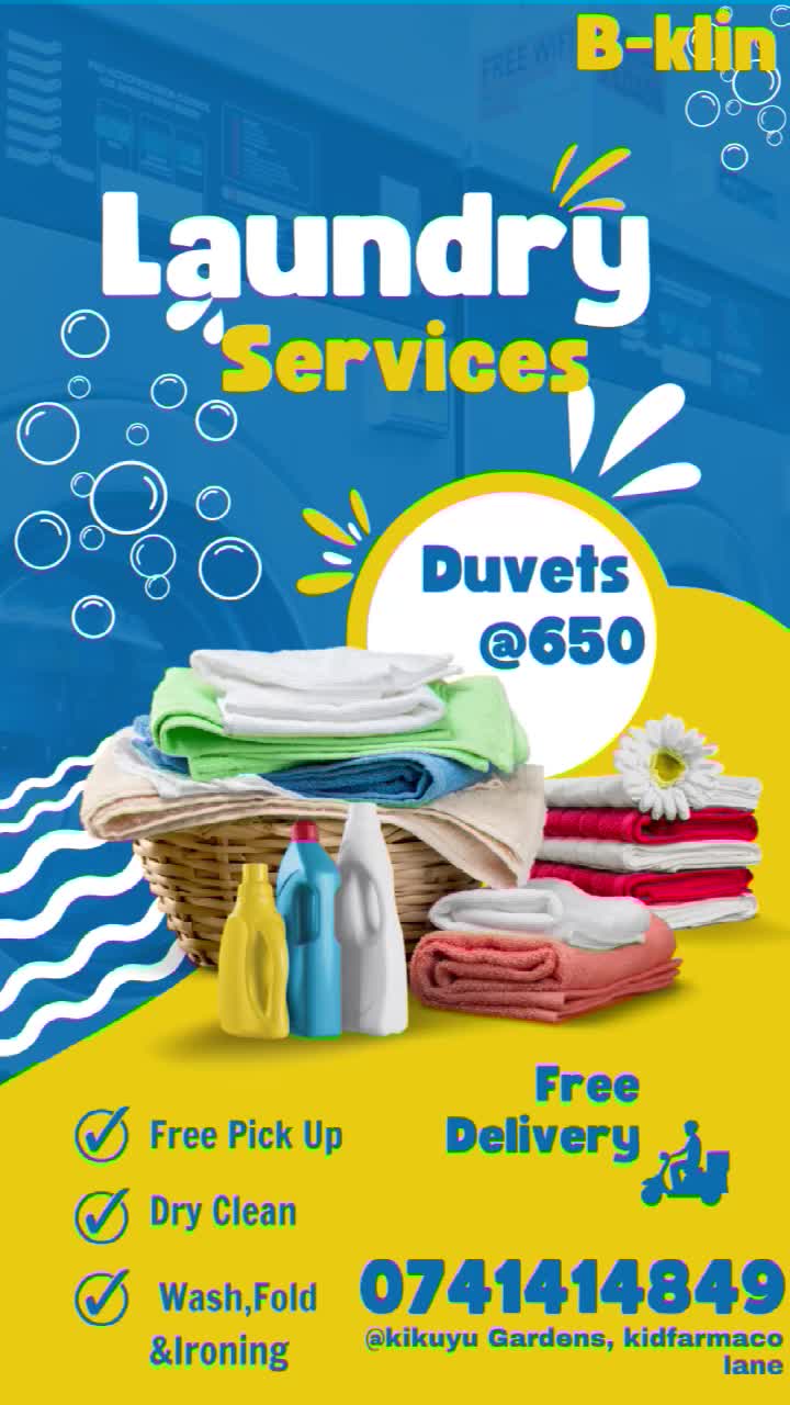 @B-klin laundromat