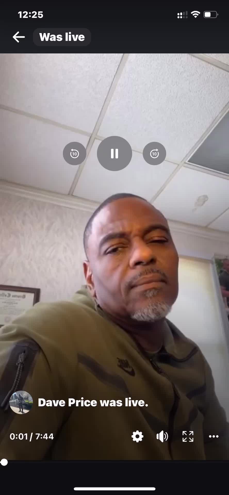 @Dr. David Price Sr.