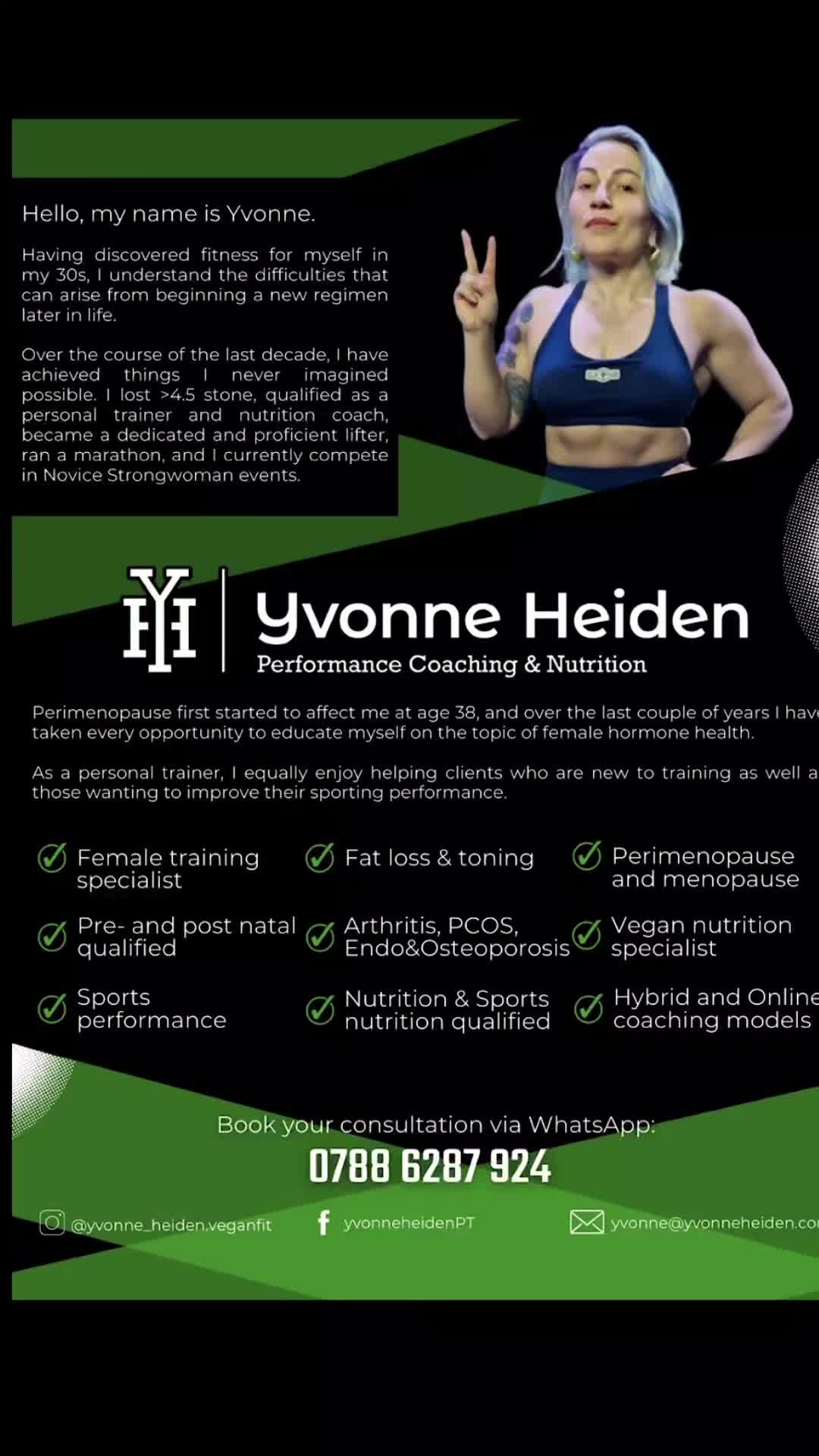 @Yvonne Heiden Vegan Coach