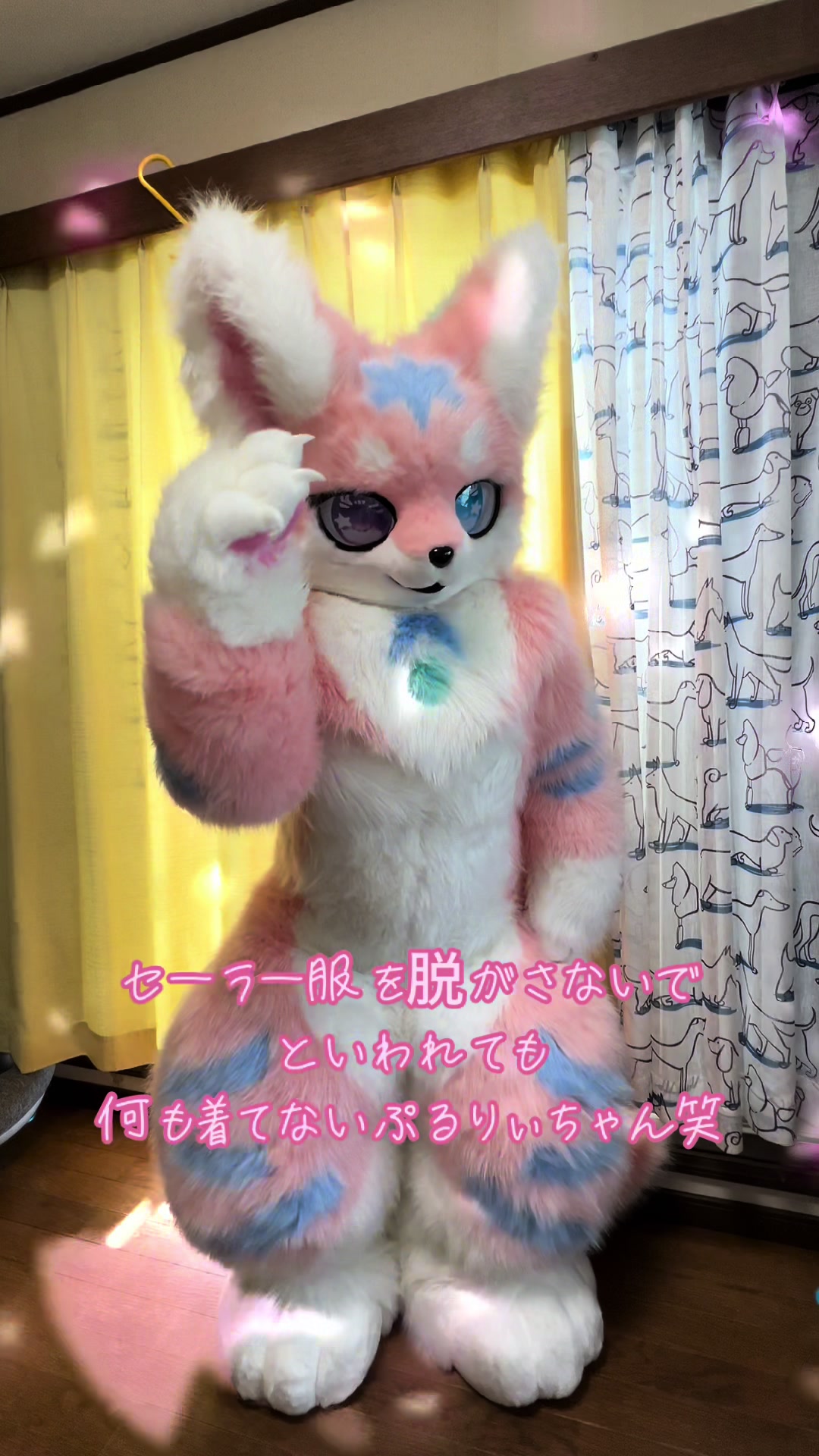 @はてなむじな。