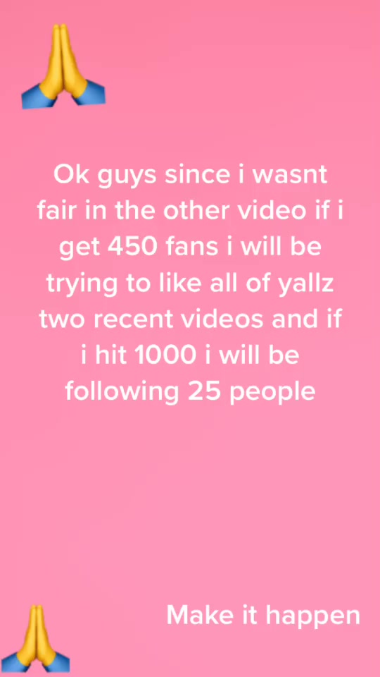 @1000 Plz its my goal