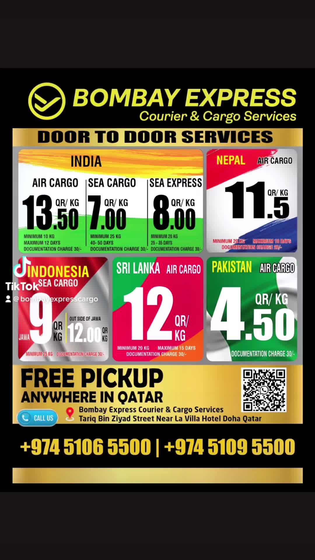 @bombay express courier & cargo