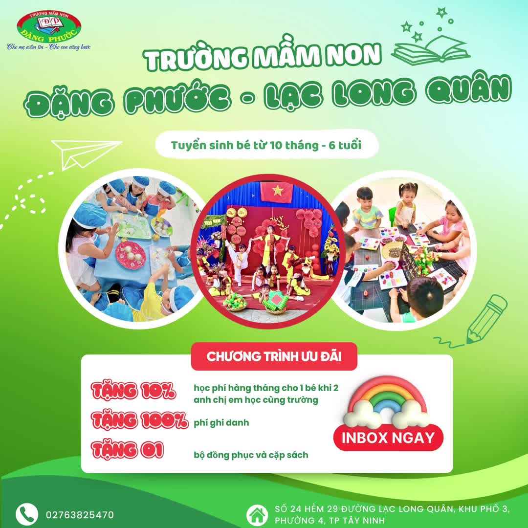 @Trường Mầm Non Đặng Phước