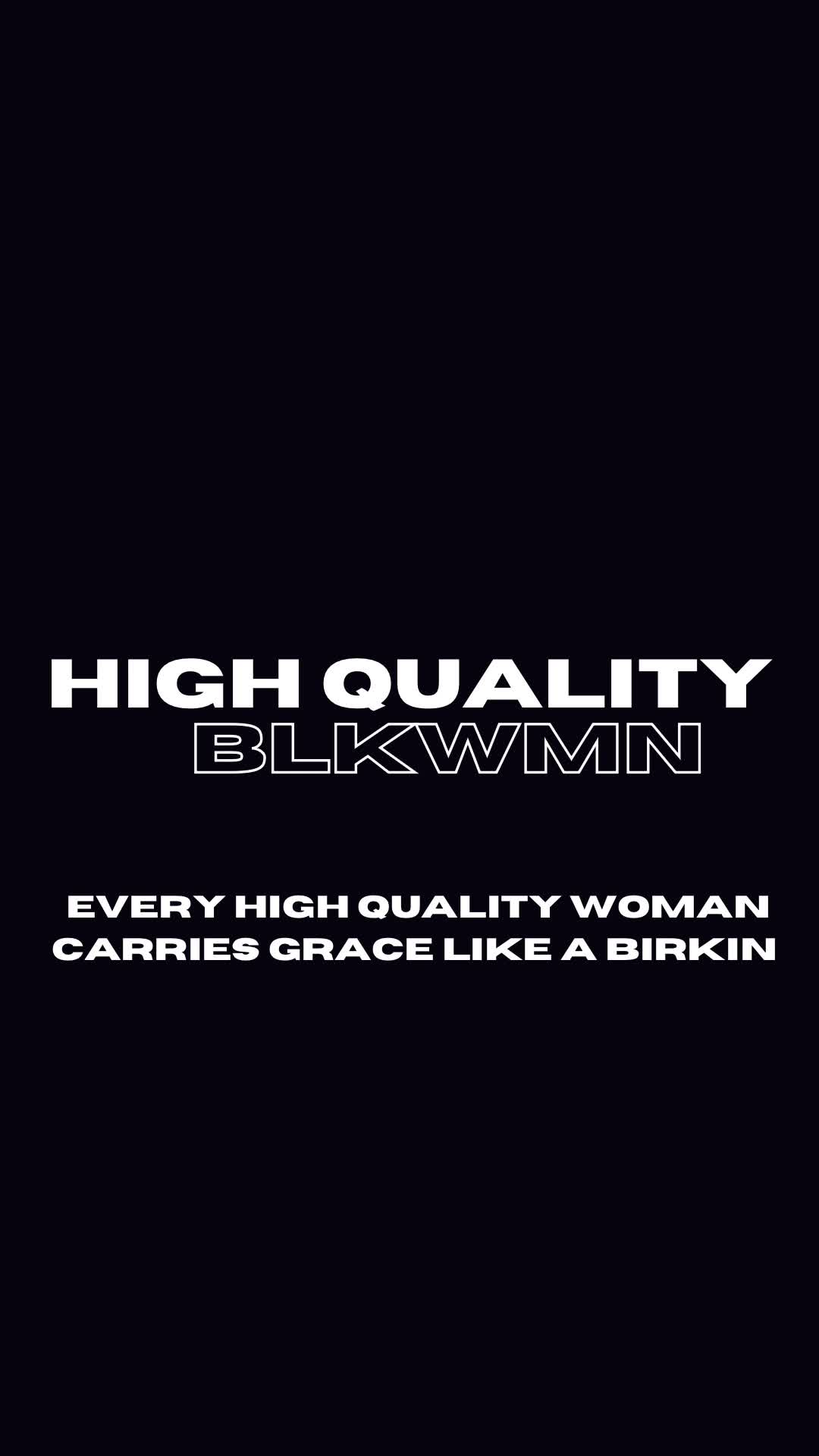 @High Quality BLKWMN