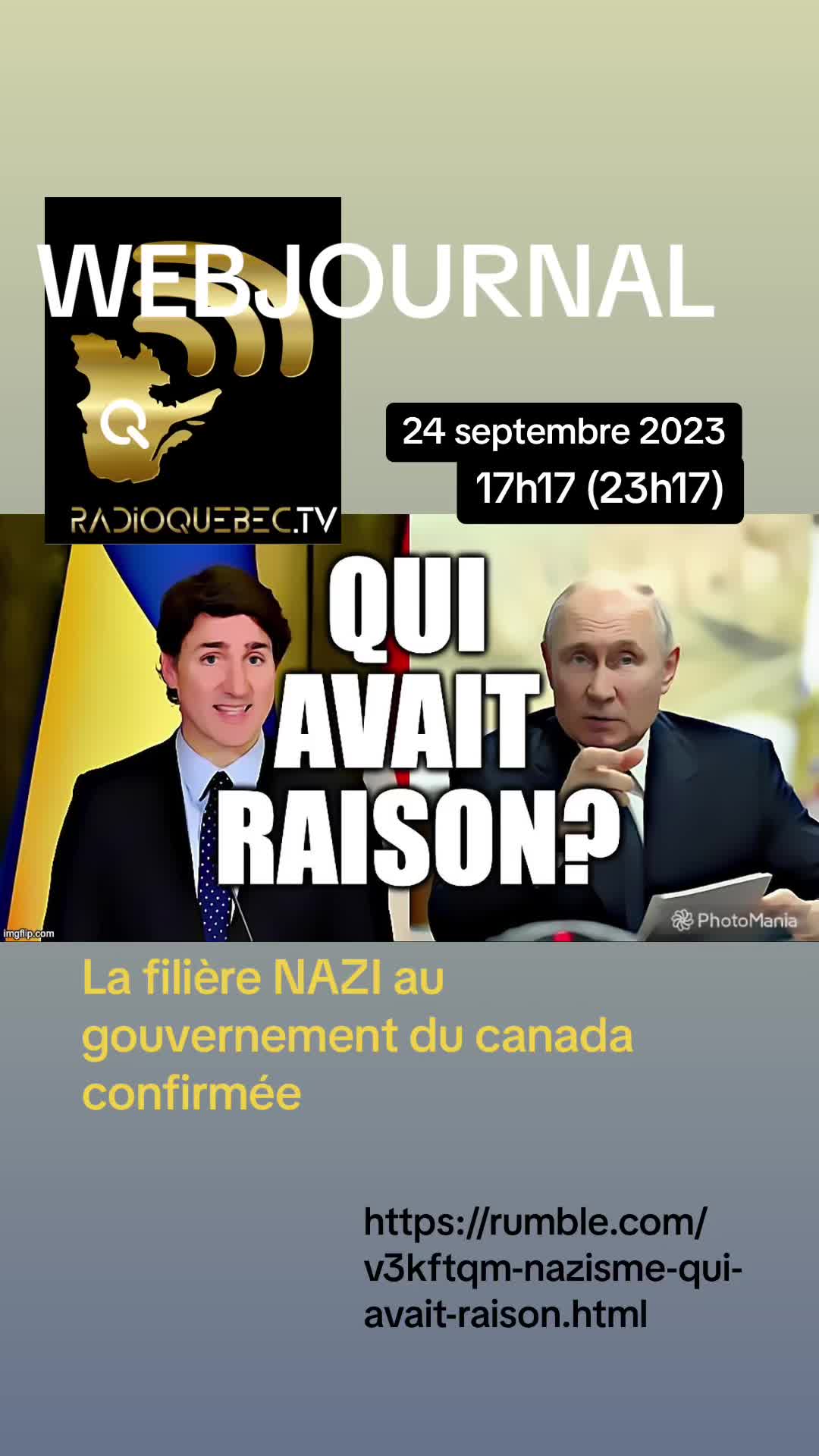 @EXTRAITS RADIO-QU&Eacute;BEC