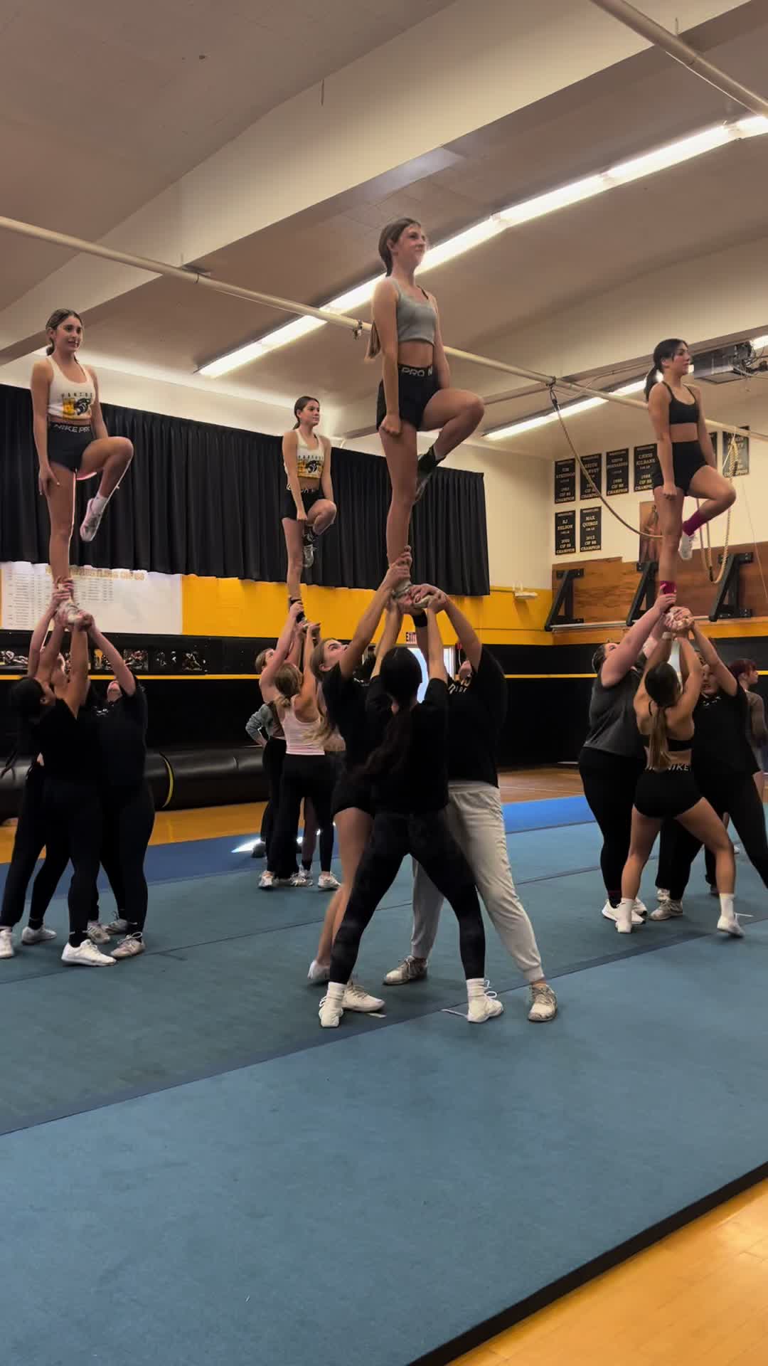@NPHS Panthers Stunt ๐๐ค๐๐พ