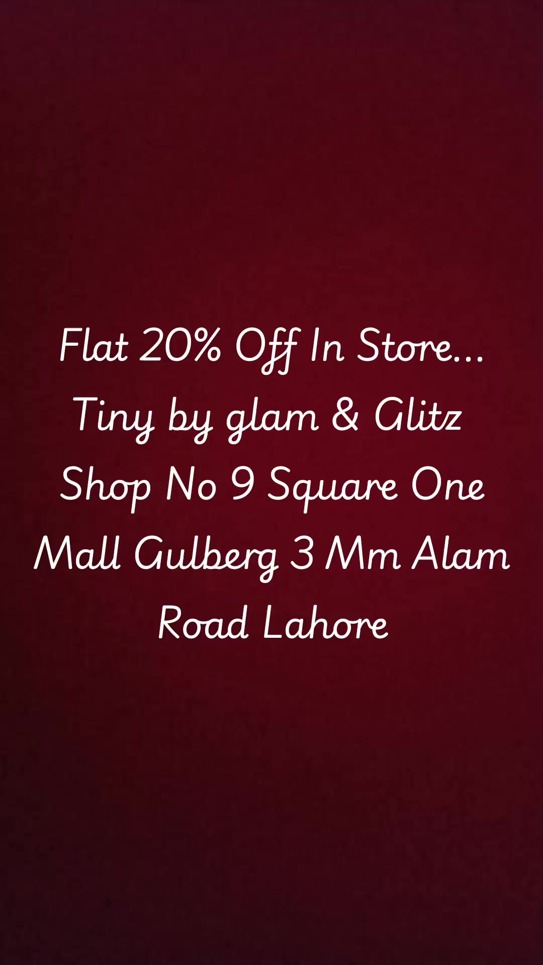 @Tiny by Glam & Glitz
