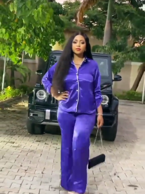 @Regina Daniels