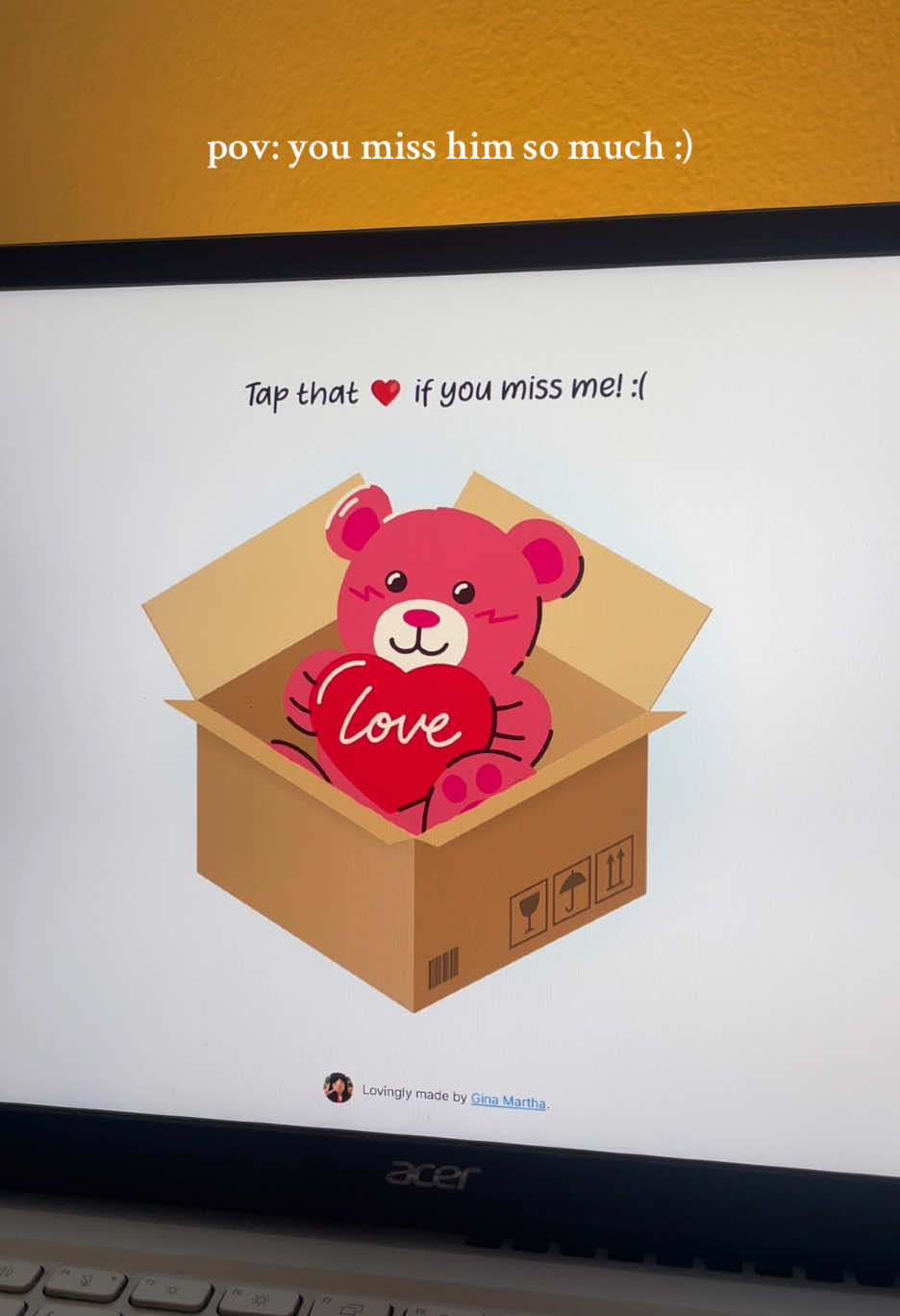 @gina &bull; cute web design 💌