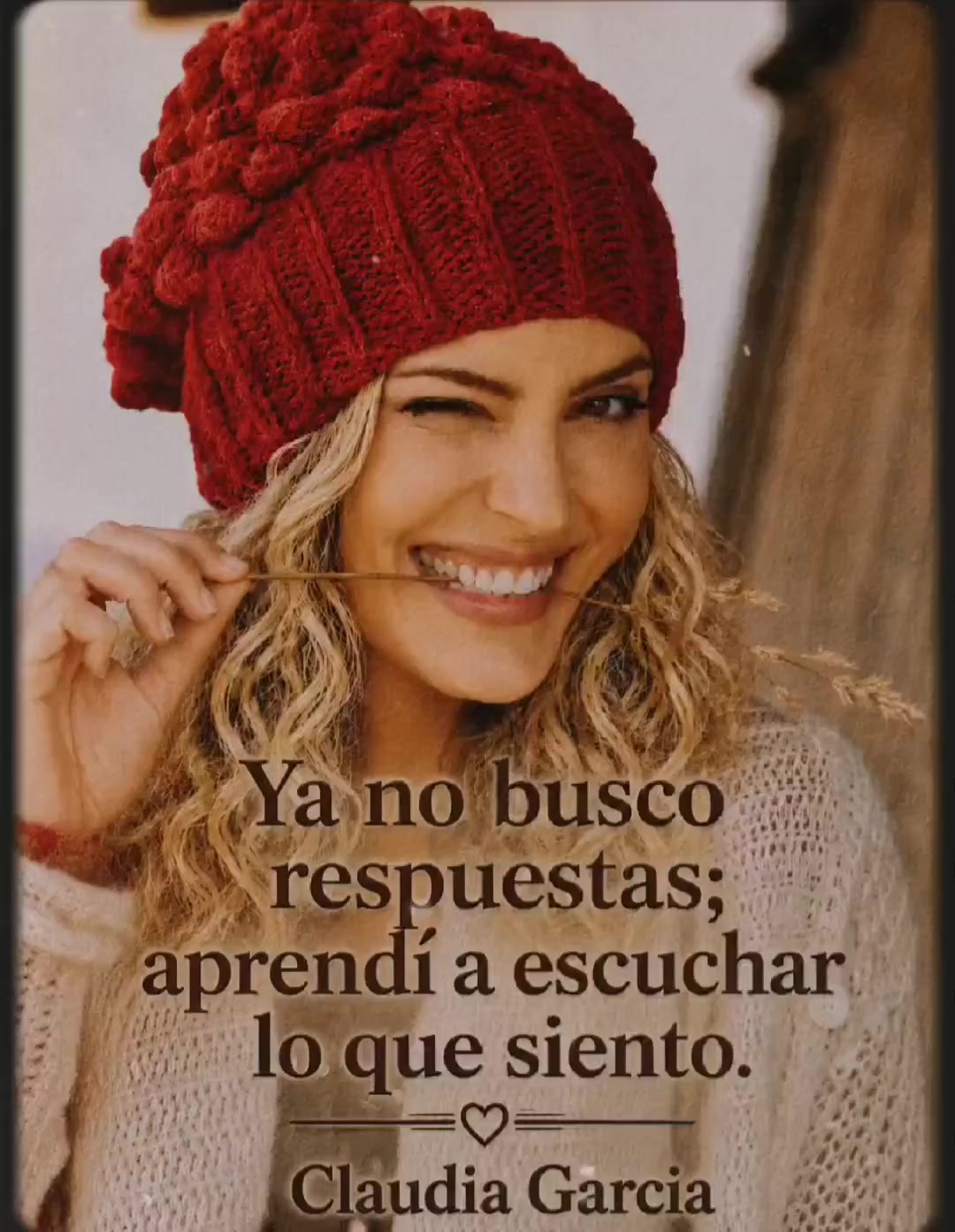 @Claudia Garcia