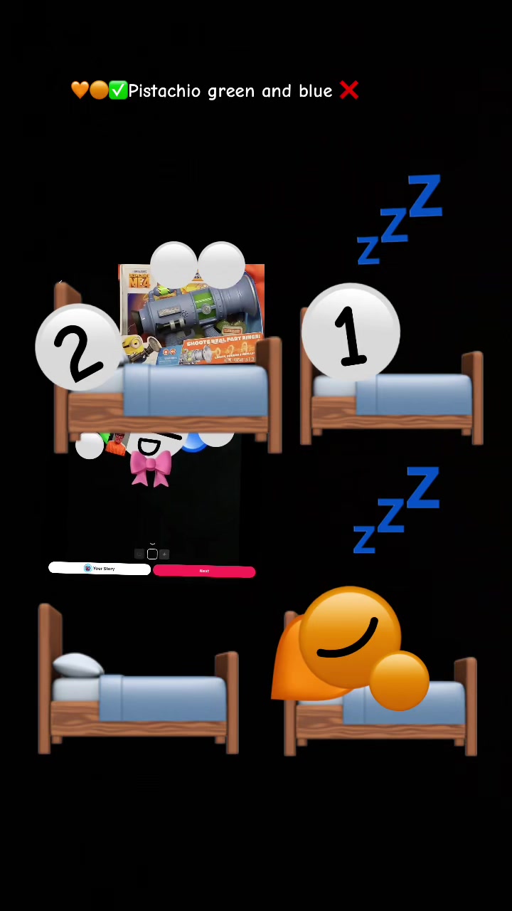 @Emoji cat red blue