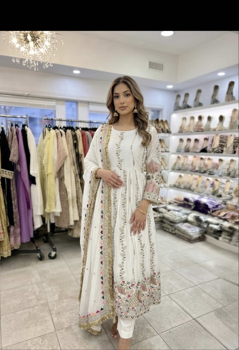 @Lukhnowi Fashions Chikankari