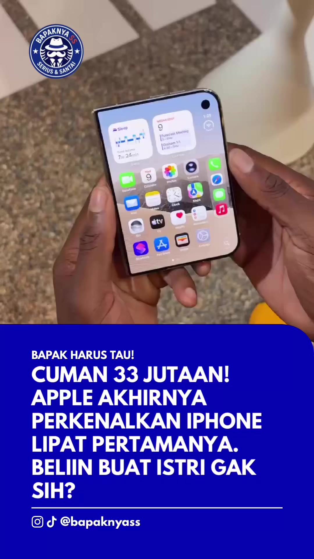 @Bapaknya Serius dan seru