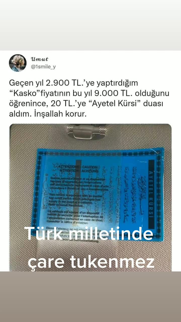 @Sensiz olmuyor