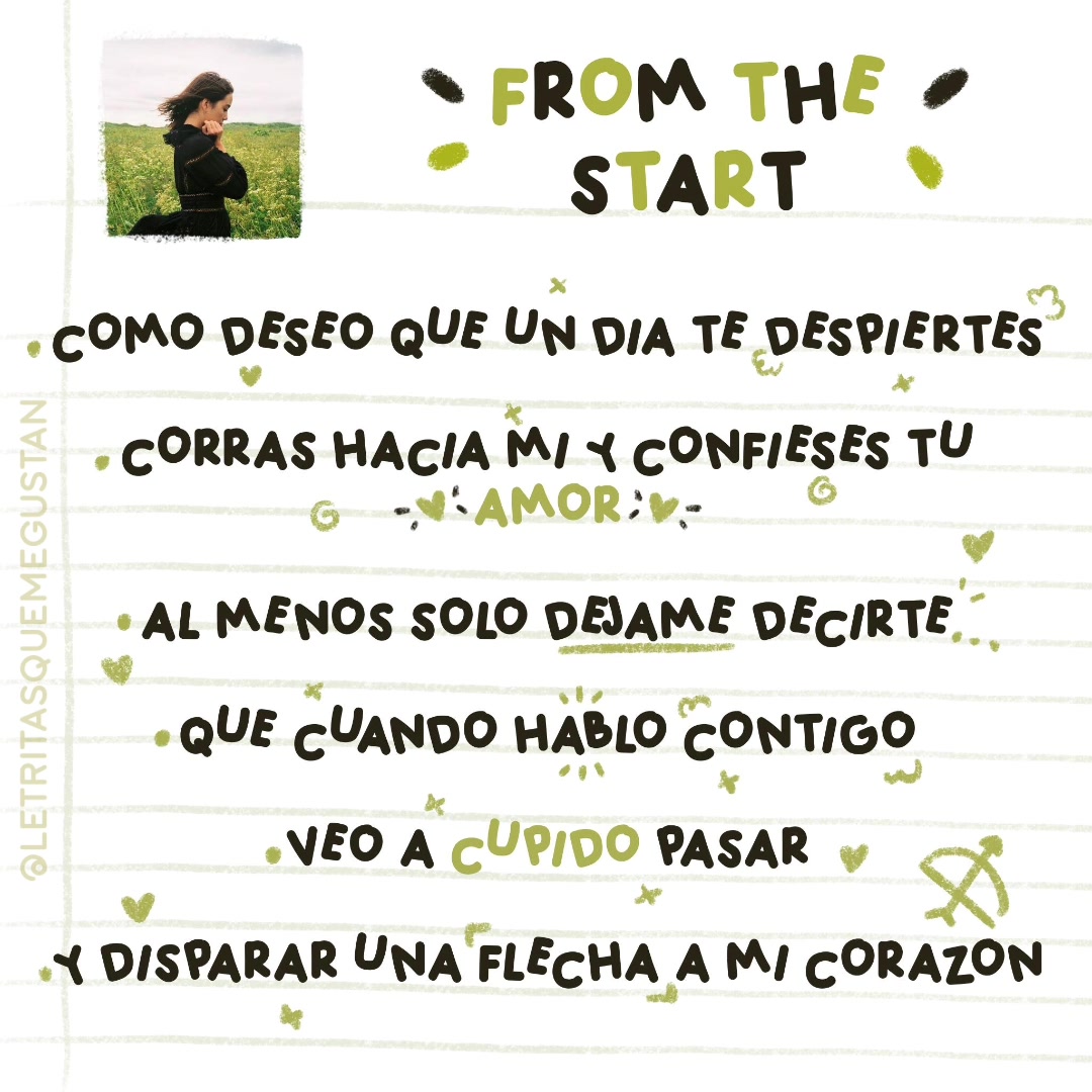 @Lyrics de canciones que amo!;)