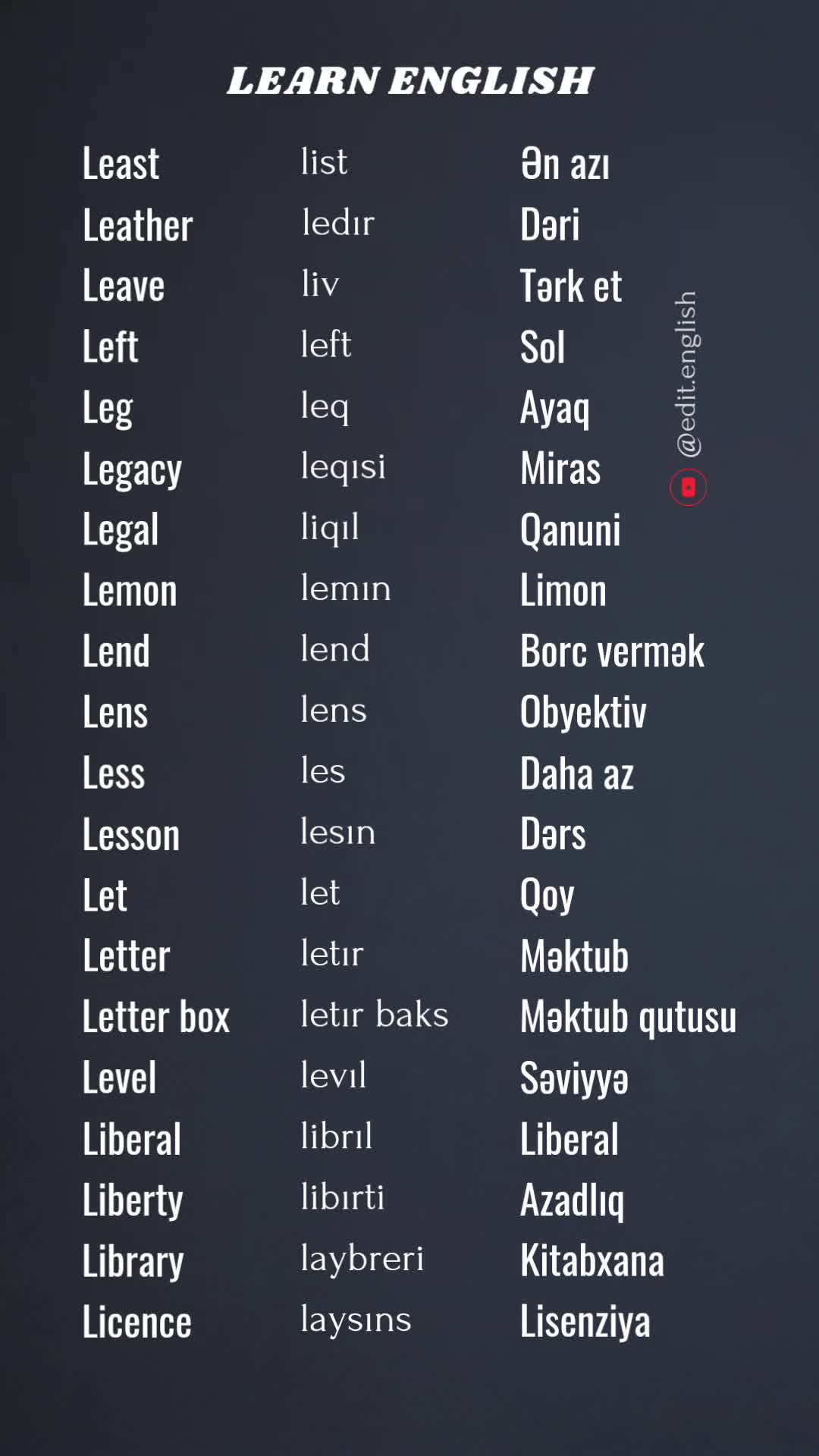 @learn.english