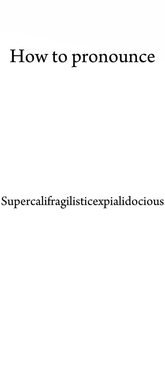 @Pro Pronounciation (Girl Ver)