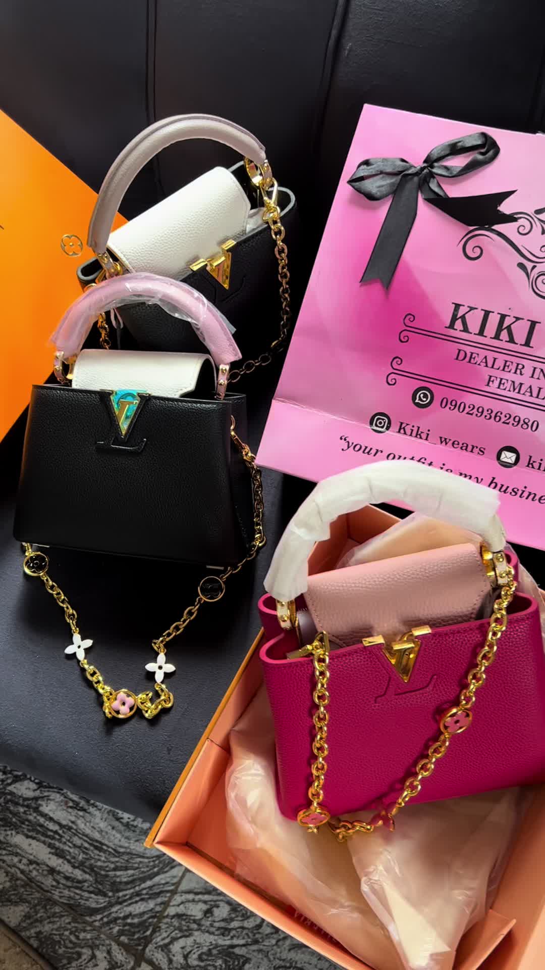 @Kiki  wears 👗👠👙