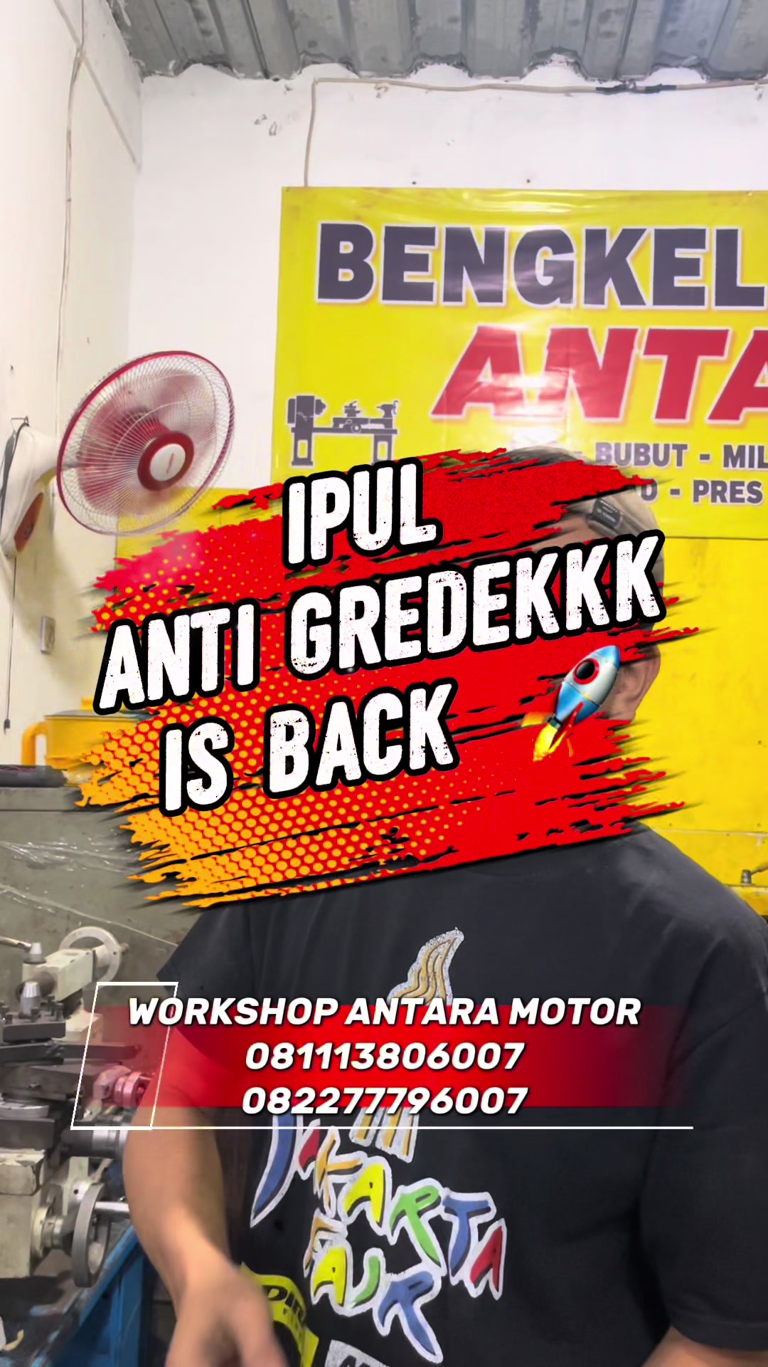 @WORKSHOP ANTARA MOTOR