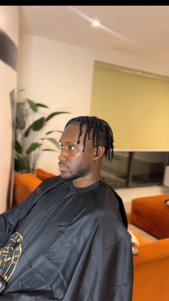 @Lagos Barber. follow on IG