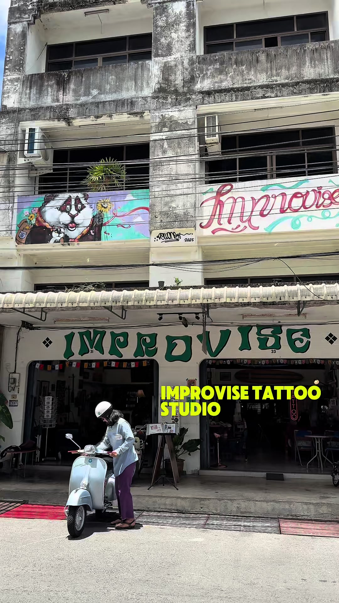 @Improvise tattoo studio cafe