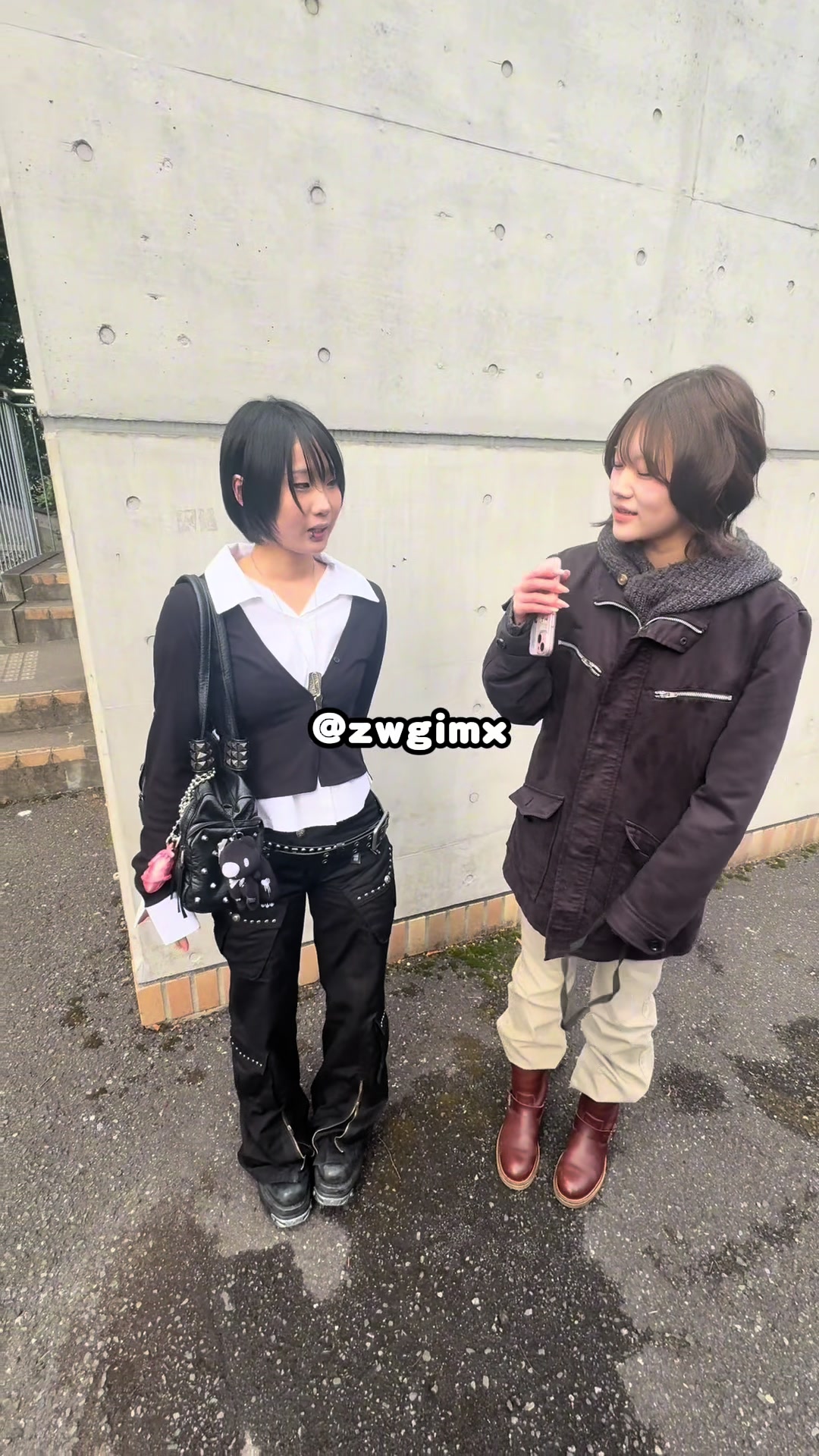 @明治学院大学 ファッションスナップ