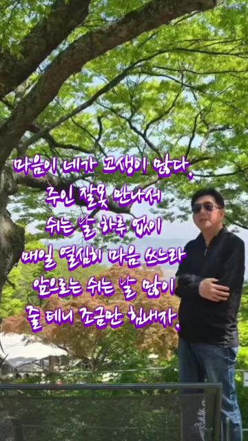 @꽃중년의 시선