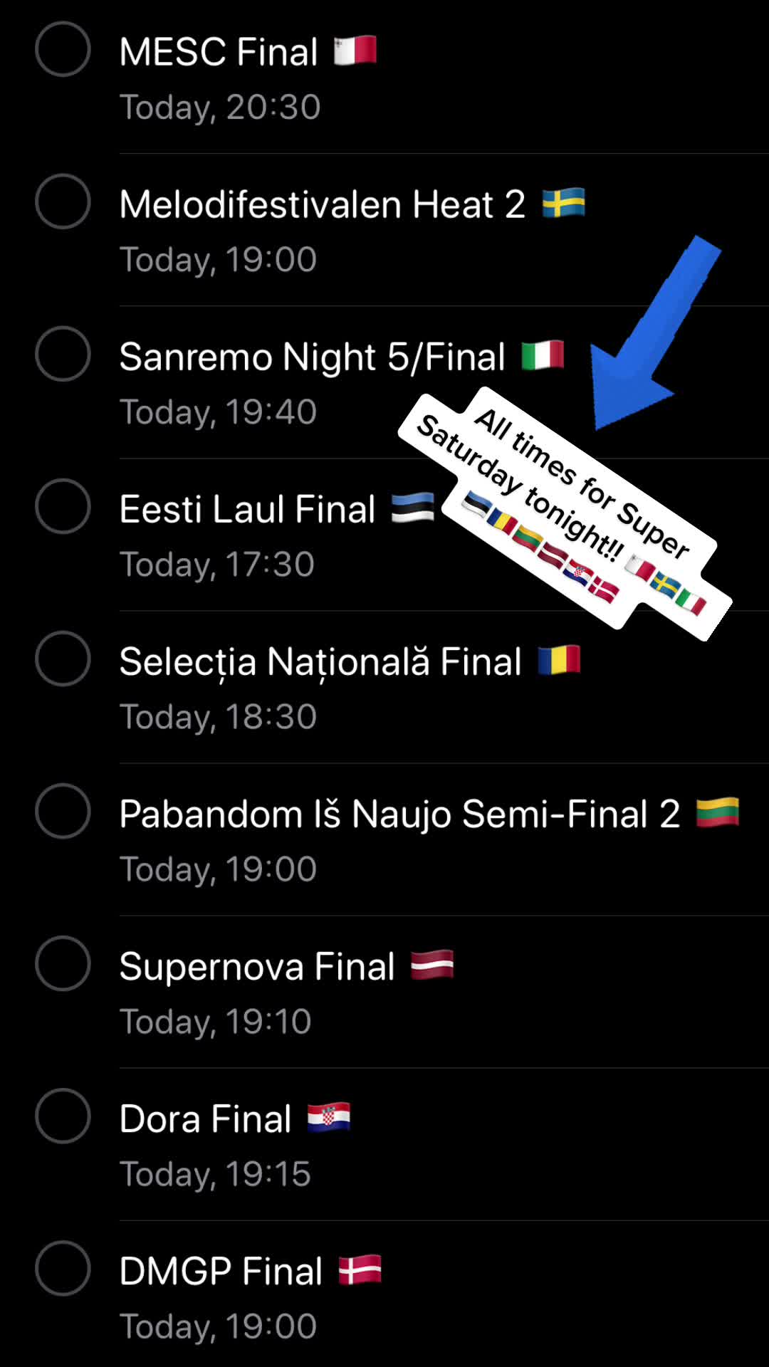 @Eurovision Account 🌍